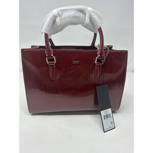 Donna Karan New York Donna Karan Lawrence Leather W Claret